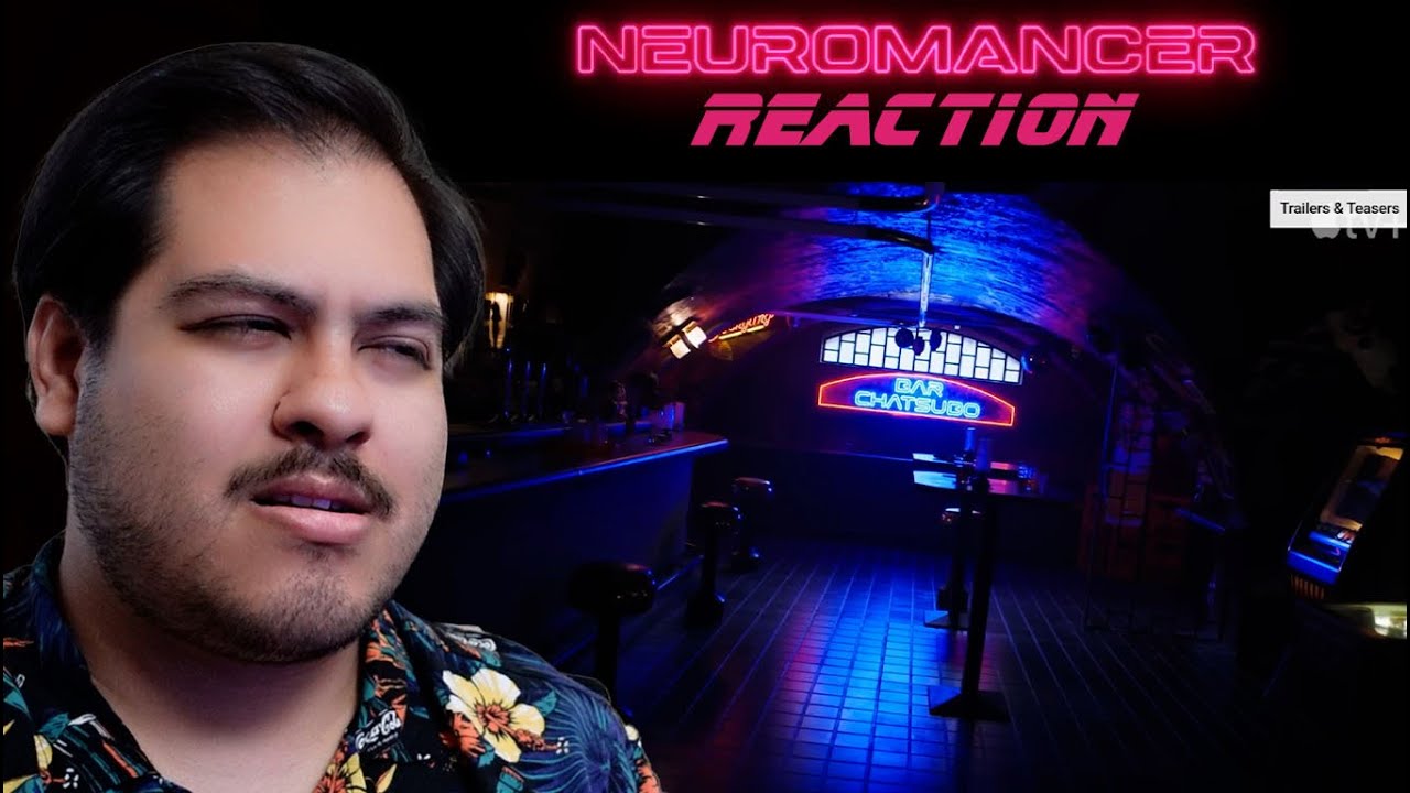 Neuromancer In Production Announcement Reaction &bull; William Gibson &bull; Apple TV+ &bull; Sci-Fi &bull; Neo Noir
