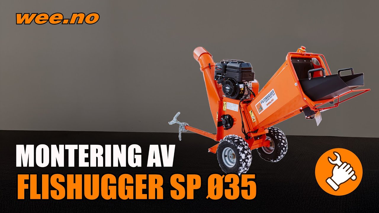 Montering av Flishugger Beaver SP Ø35
