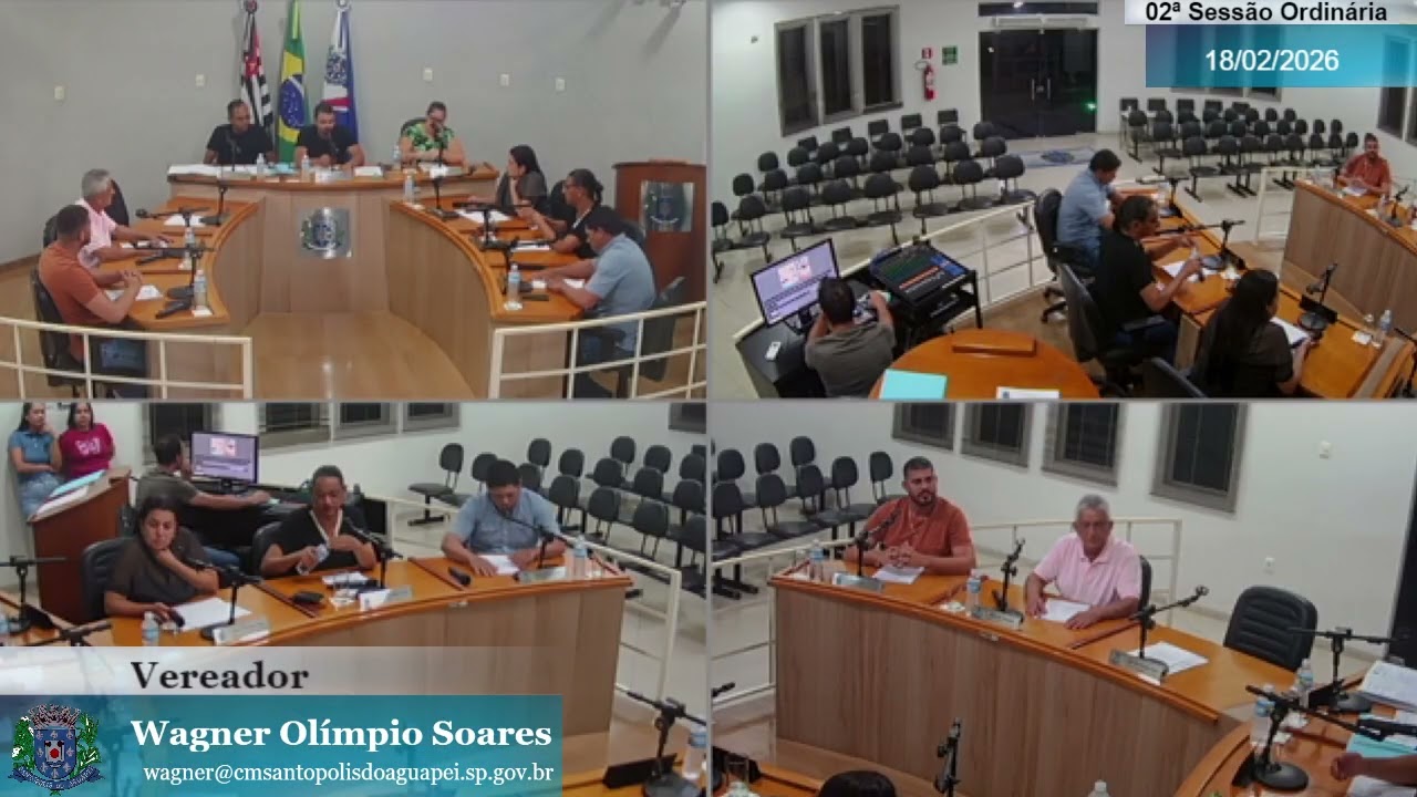 02ª Sessão Ordinária (18/02/2026)