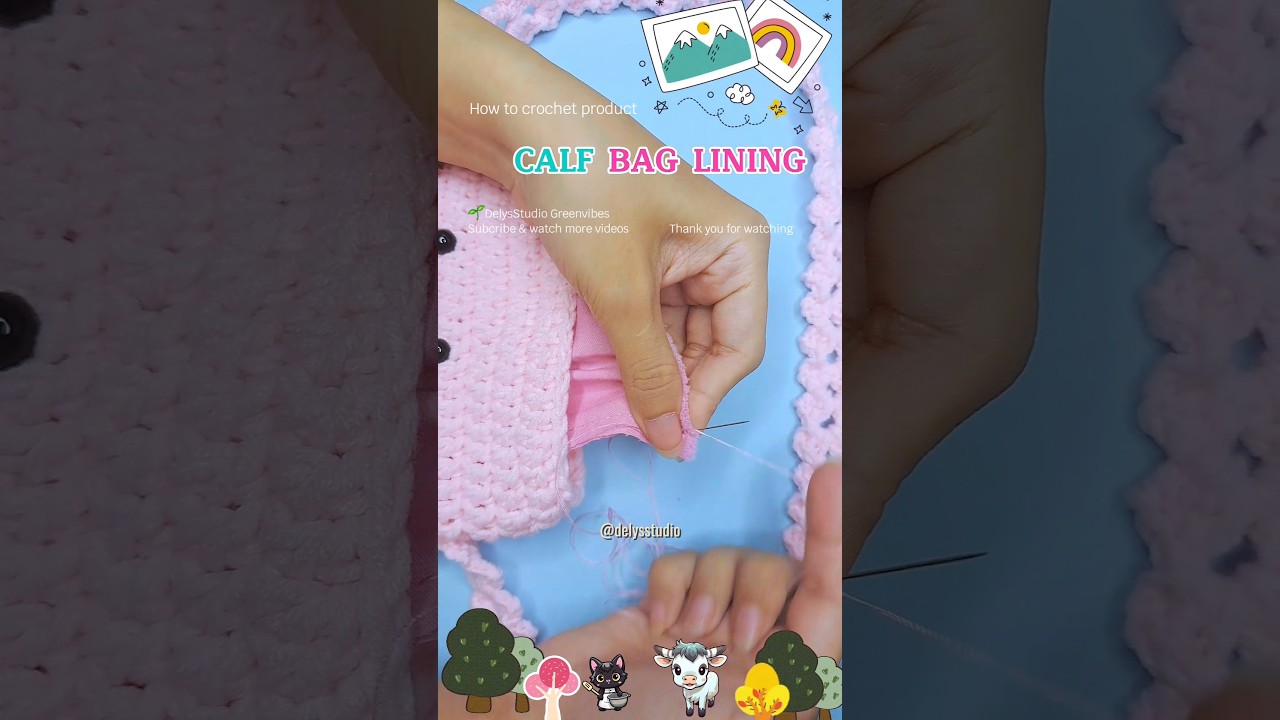 🌱Hack sew bag lining #sewbaglining #sewingtutorial #sewbag