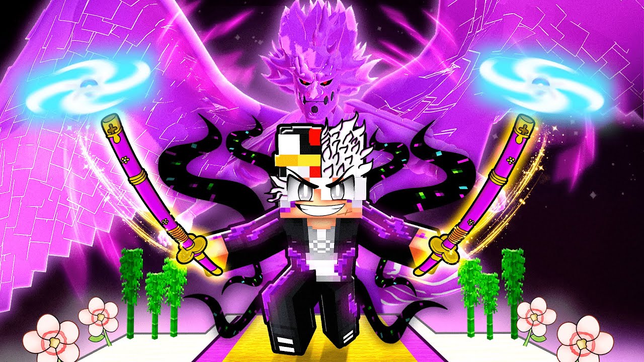 Ma FUSION INTERDITE en NINJA DARK sur Minecraft !