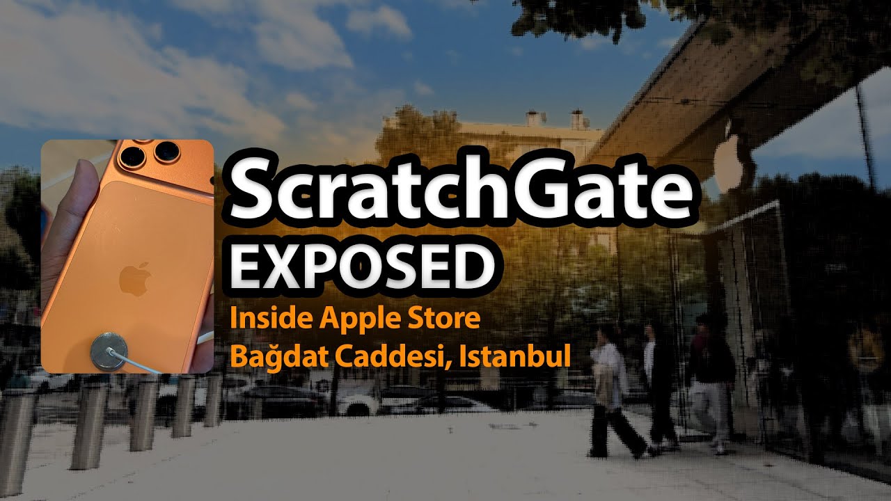 iPhone 17 Pro Scratch Gate | Apple Bağdat Caddesi #Istanbul | jTour Ep. 3