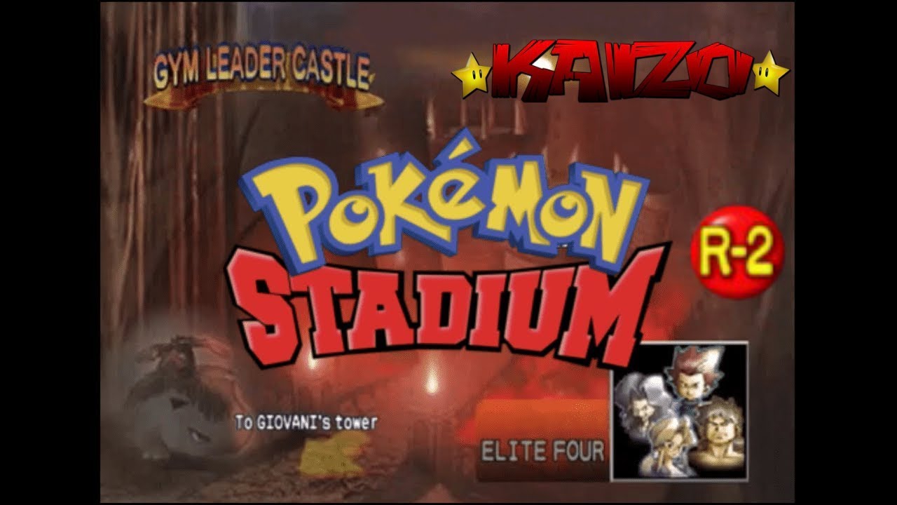 Elite Four & Rival Gary (Round 2, Rentals Only) - Pokemon Stadium Kaizo
