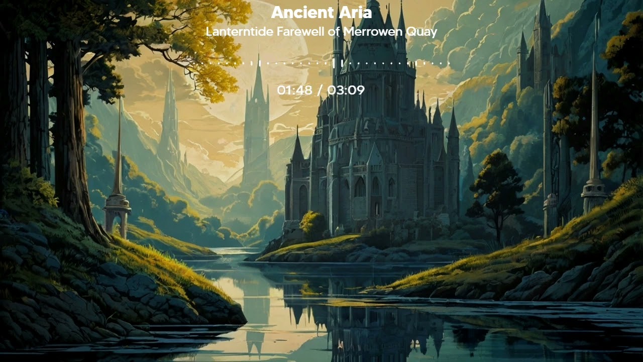Lanterntide Farewell of Merrowen Quay – Fantasy Medieval Orchestral Music for Coastal Memories