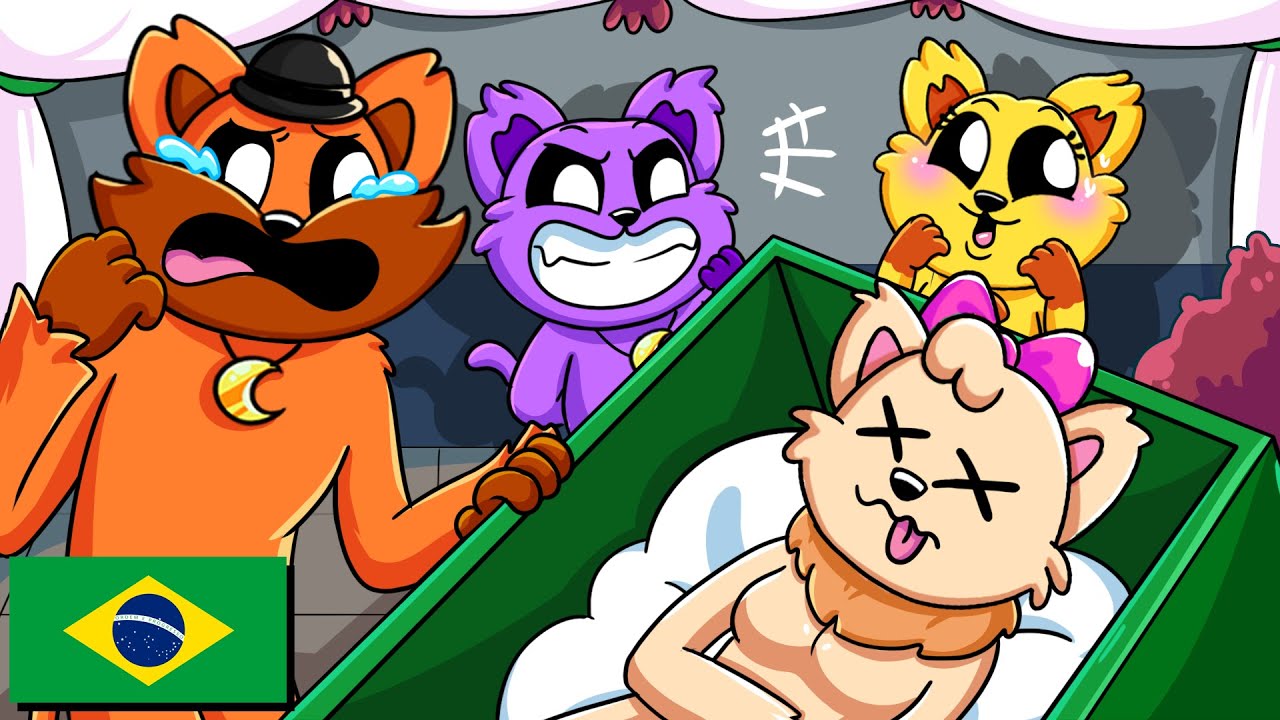 QUEM MATOU A MÃE DE CATNAP?! Poppy Playtime 3 Animação