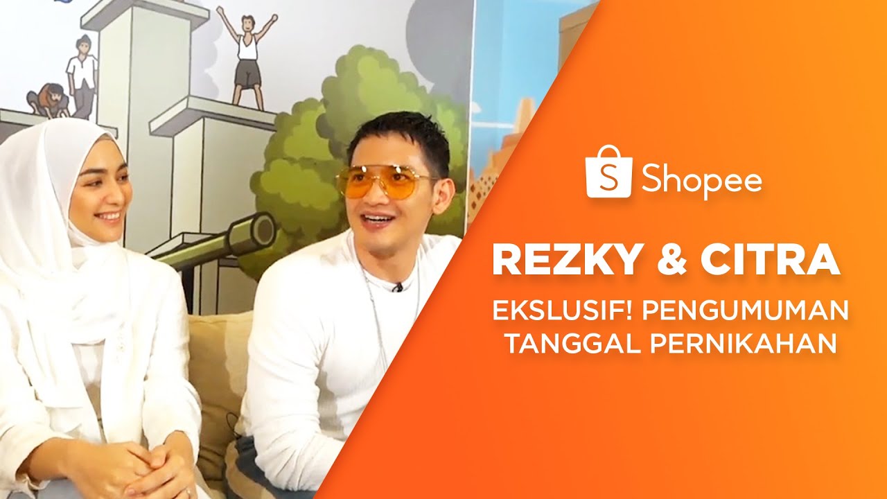 Eksklusif! Rezky Aditya & Citra Kirana Umumkan Tanggal Pernikahan | Shopee LIVE