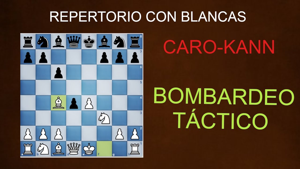 1. CARO-KANN BOMBARDEO TÁCTICO TRAS ...dxe4