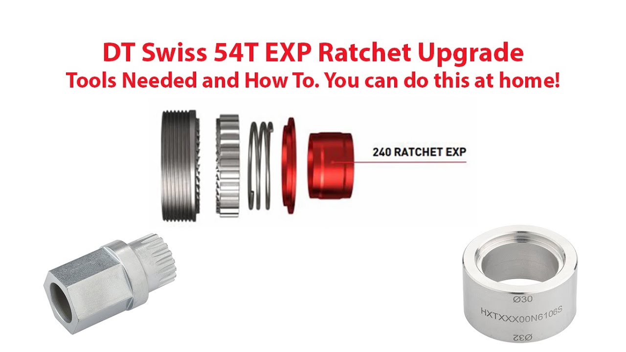 DT Swiss 54T EXP Ratchet Upgrade How To and Tools Needed