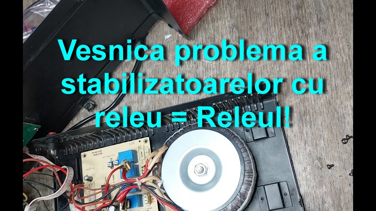 Depanare stabilizator retea Well AVR-REL-1000