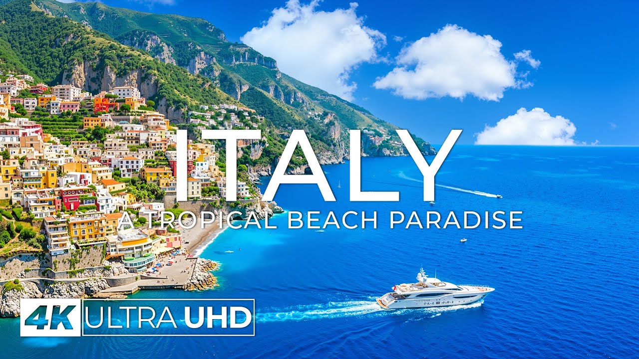 [4K] Italy 2025 🇮🇹 Explore Sardinia Beaches & Mediterranean Wonders Aerial Views - WONDER PLACES 4K