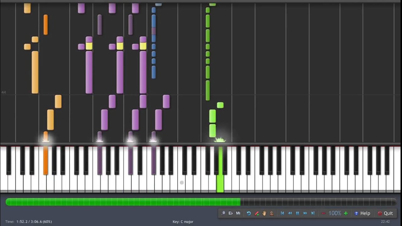 Linkin Park - Don't Stay (♫) (Instrumental + Synthesia)