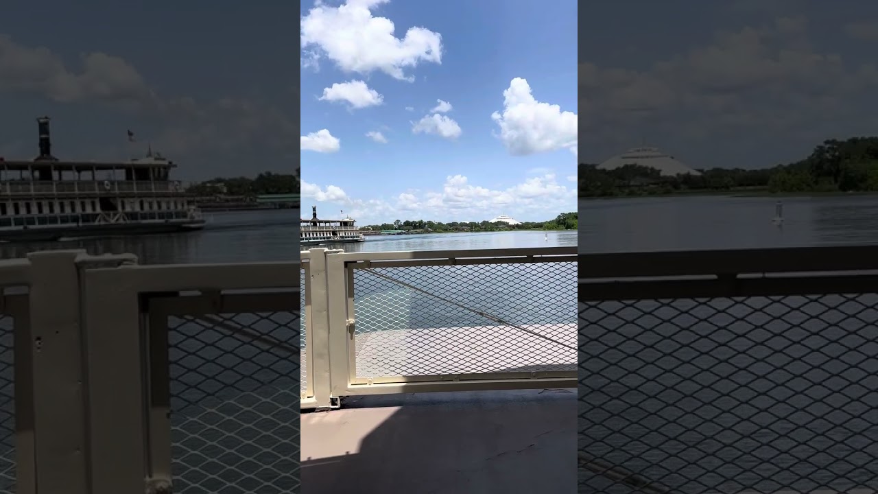 Disney Ferry Boat Ride To Magic Kingdom