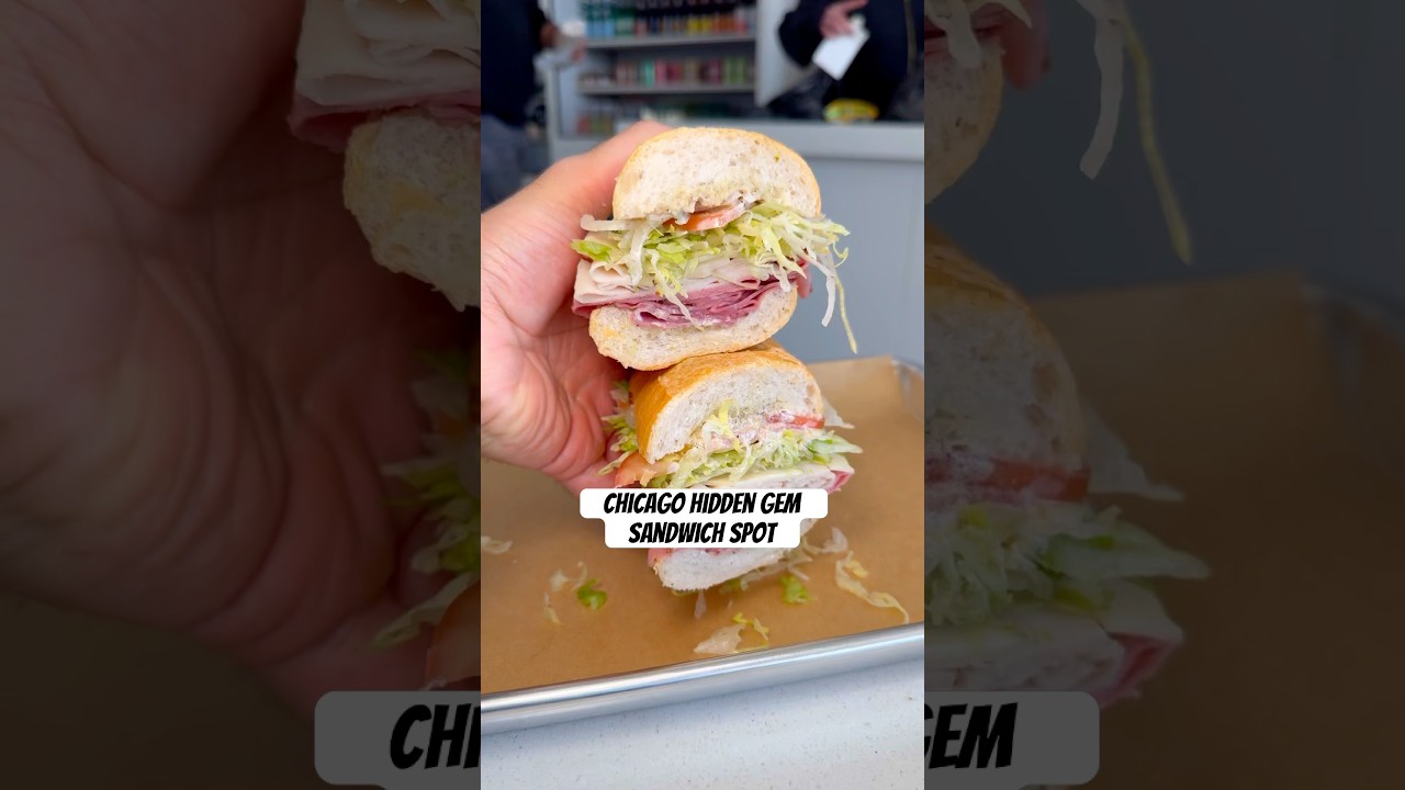 Chicago hidden gem sandwich spot🔥#chicago #chicagofood #food #sandwich #restaurant