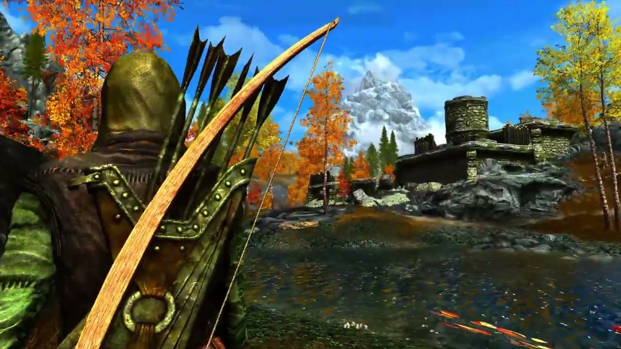 Skyrim legendary mode good graphics and details
