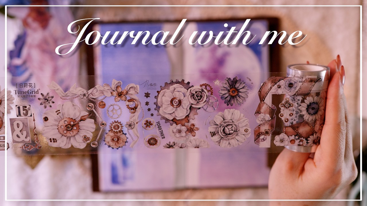 [ASMR] 星座コラージュ✨乙女座 |  journal with me | collage