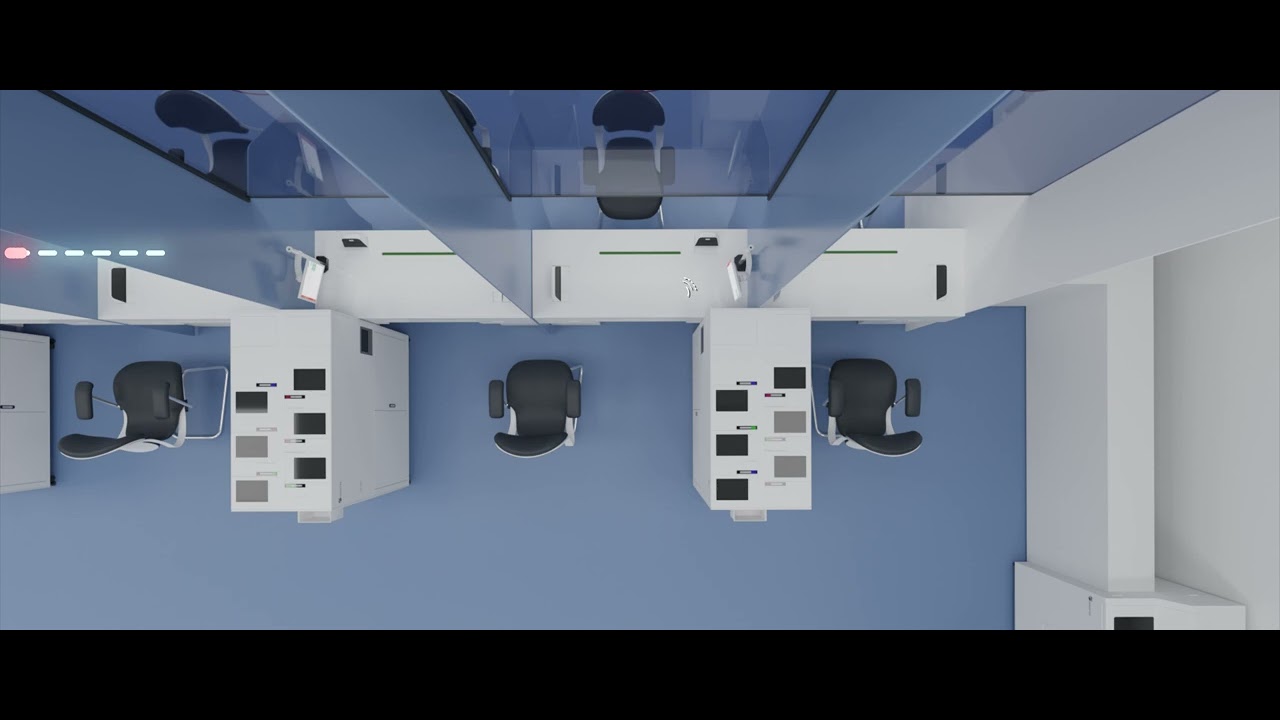 Laboratory Sample Collection Sort Transportation System Pneumatic Tube System #PTS #Sorter #Labeler