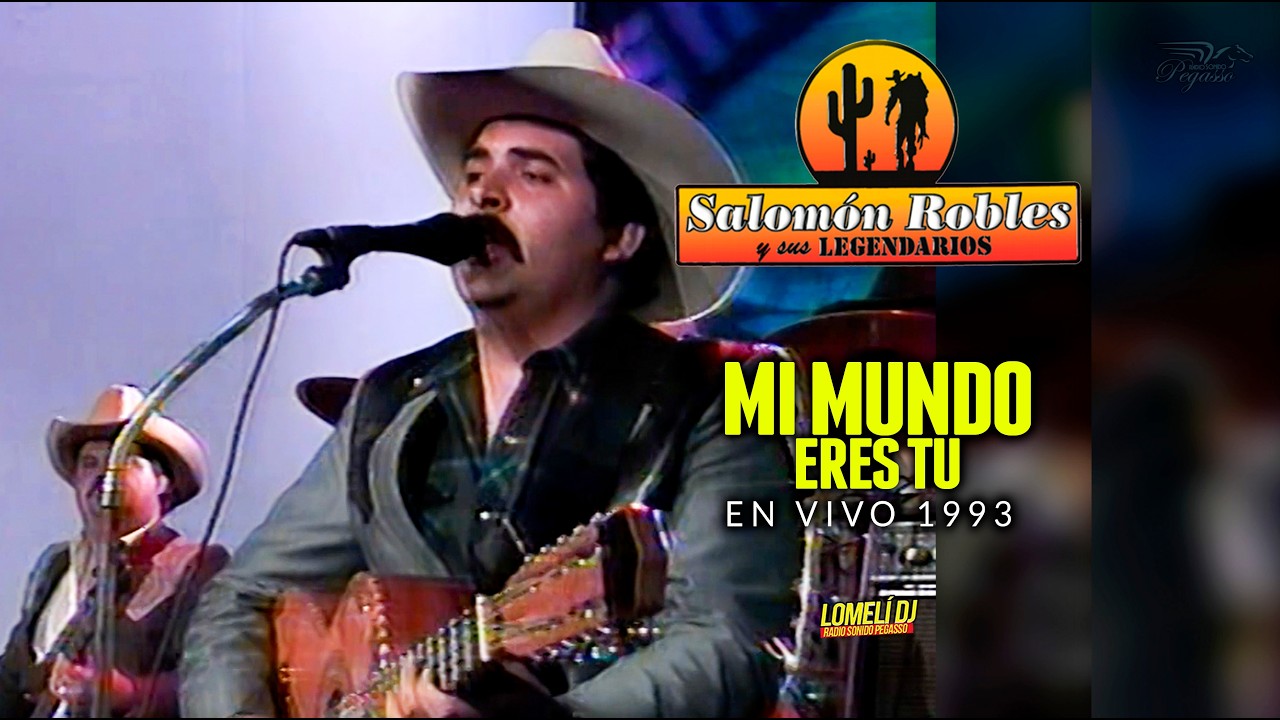 Así Sonaba Salomón Robles en 1993 – Mi Mundo Eres Tú (En Vivo)