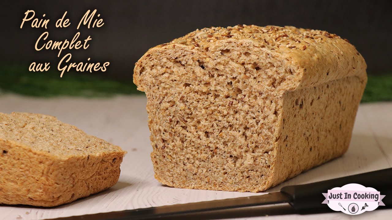 Recette de Pain de Mie Complet aux Graines