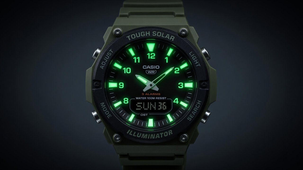 Casio AQ-S820W Unboxing ASMR | Nuevo Modelo Solar | Reloj Táctico 