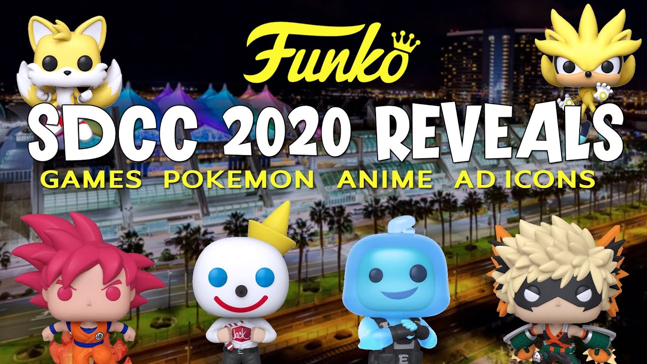 SDCC 2020 Funko Exclusives | Anime | Games | Ad Icons | Pokemon