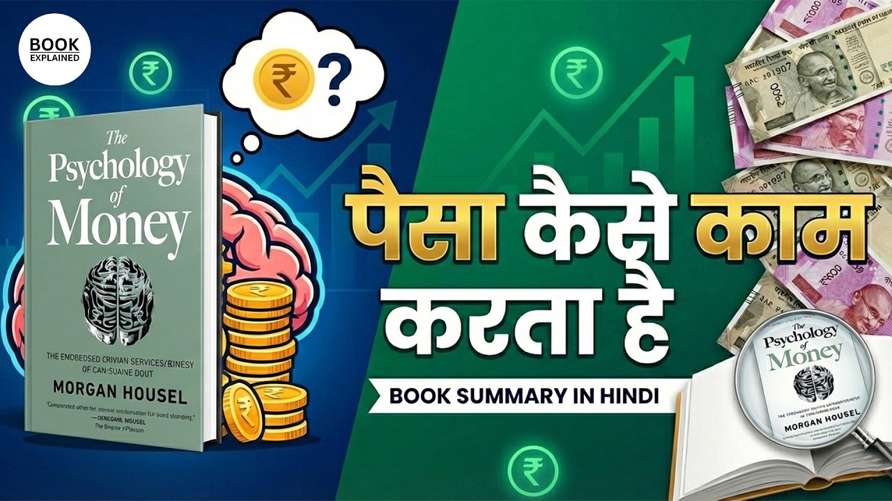 Psychology of Money Book Summary Hindi | पैसे का असली सच