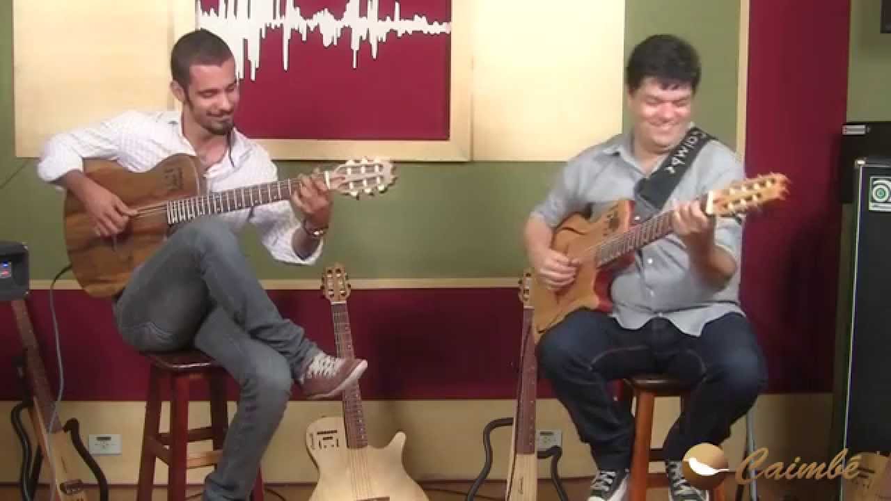 Sons de Carrilhões nos Violões Caimbé apresentados por Dedé Paraizo e Rafael Schimidt