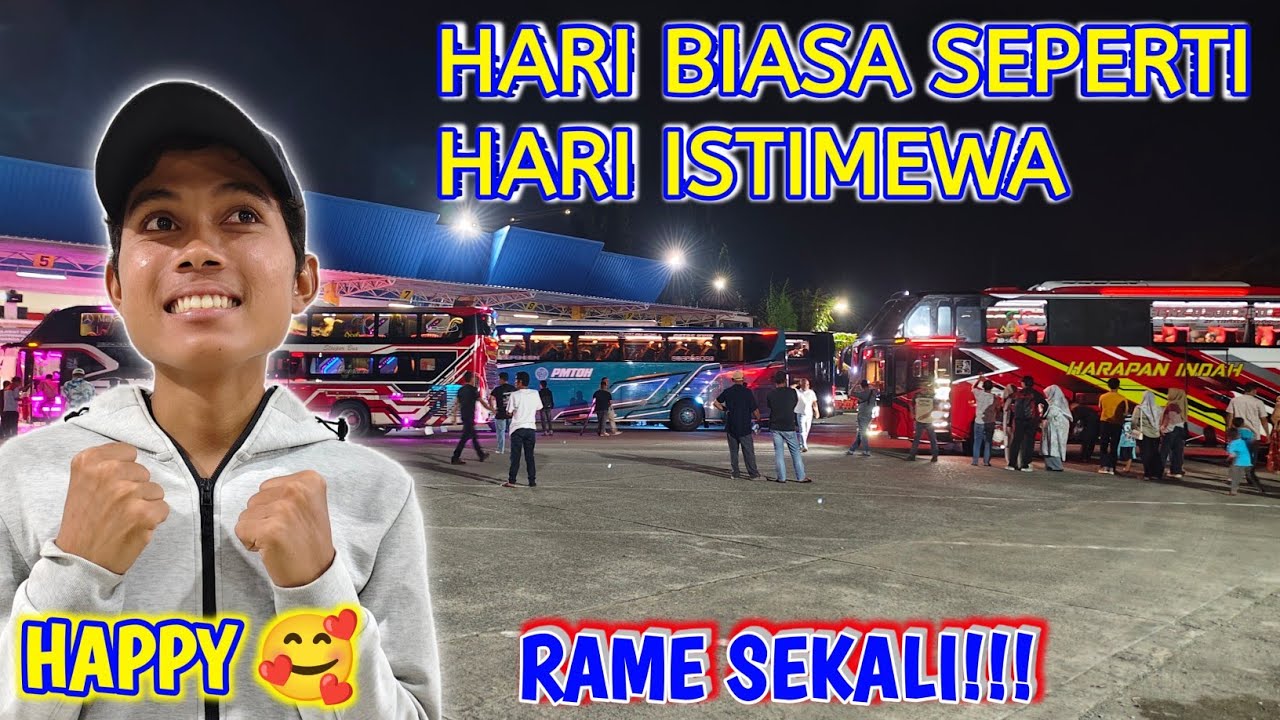 AKHIRNYA TERMINAL BUS KEMBALI BEROPERASI - TERNYATA SERAME INIII🥰