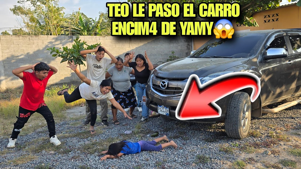 🚨Urgente TEO Atr0pella A YAMY Por Acc1dente, Dios Mio TEO Ira A La Carcel Por Atr0pellar A YAMY😱