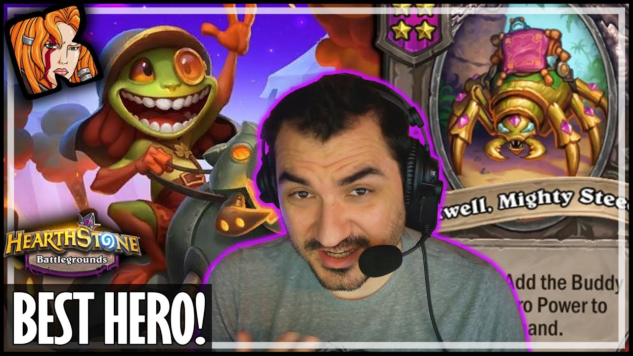 FINLEY E.T.C. IS THE BEST HERO YET! - Hearthstone Battlegrounds