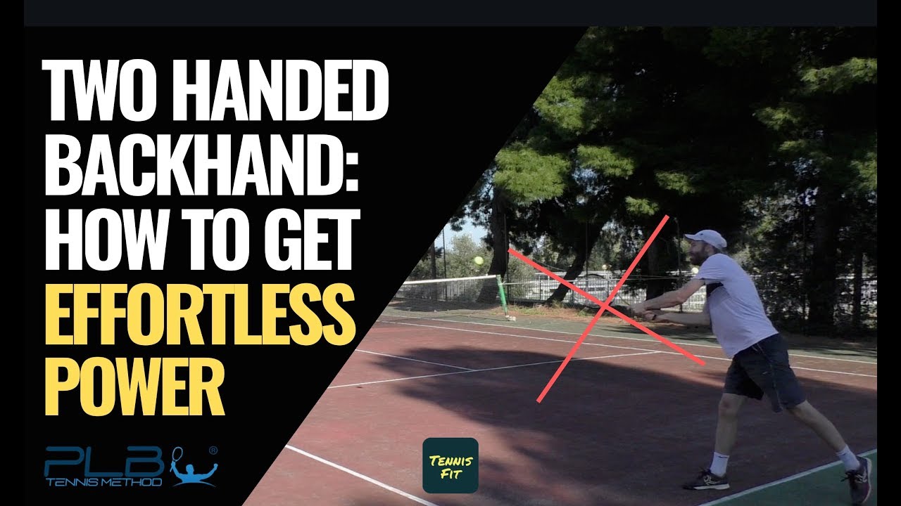 Two Handed Backhand: How to Get More Effortless Power I JM Tennis - Online Tennis Training Programs