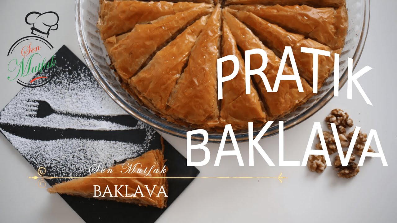 PRATİK HAZIR YUFKADAN BAKLAVA/HAVU&Ccedil;DİLİM BAKLAVA/&Ccedil;ITIR &Ccedil;ITIR/MUHTEŞEM BİR LEZZET
