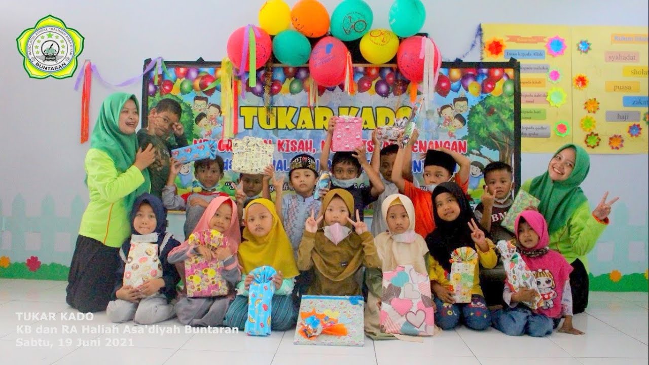 TUKAR KADO 2021 KB DAN RA HALIMAH ASSA'DIYAH BUNTARAN