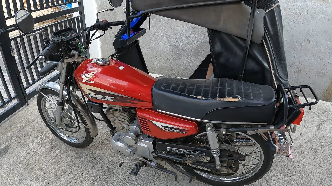Honda TMX 125 alpha ’15 stock exhaust sound