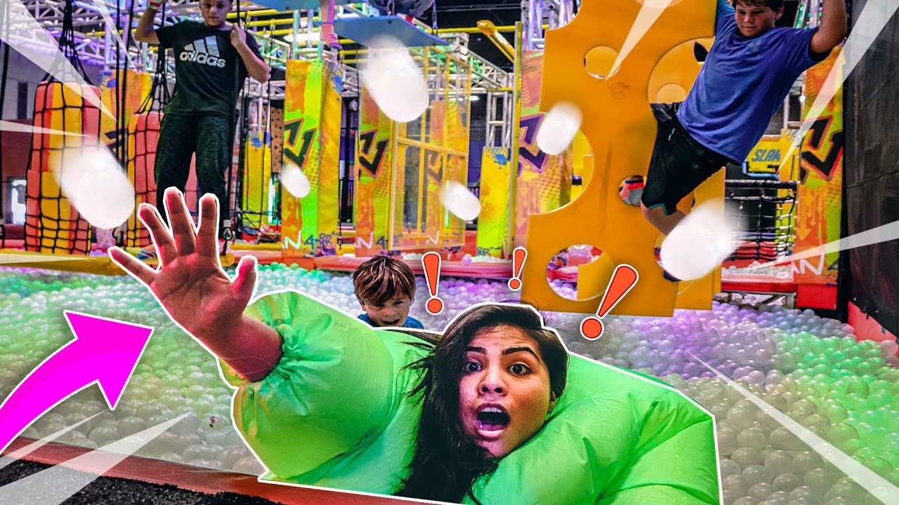 INFLATABLE SUIT CHALLENGE GONE WRONG !?