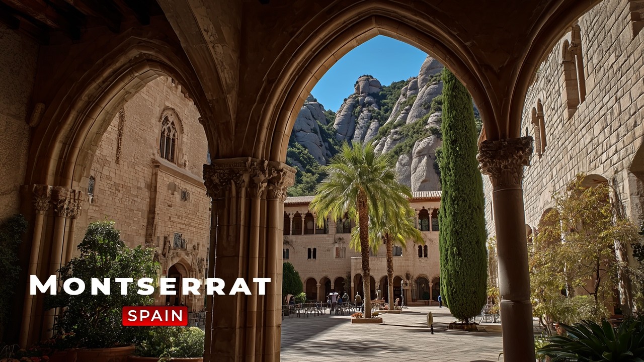 Montserrat &ndash; Most Incredible Mountain Monastery 🇪🇸 | 4K Walking Tour