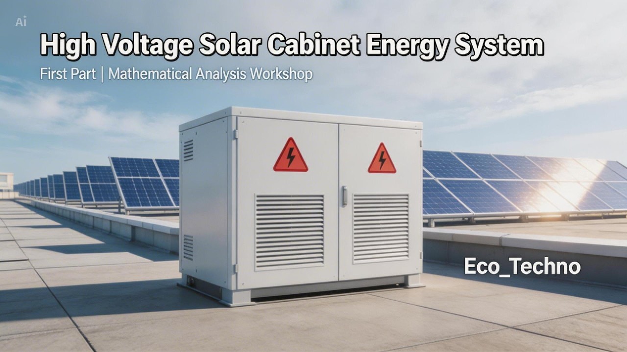 High Voltage Solar Cabinet Energy System