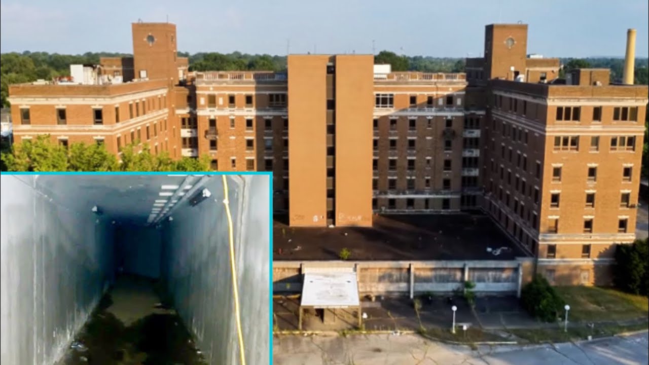 Exploring Abandoned Louisville HOSPITAL (UNDERGROUND TUNNELS)