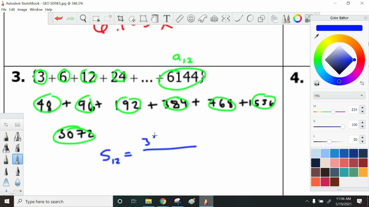 [Algebra 2] What is a Geometric Series? (Infinite Series)