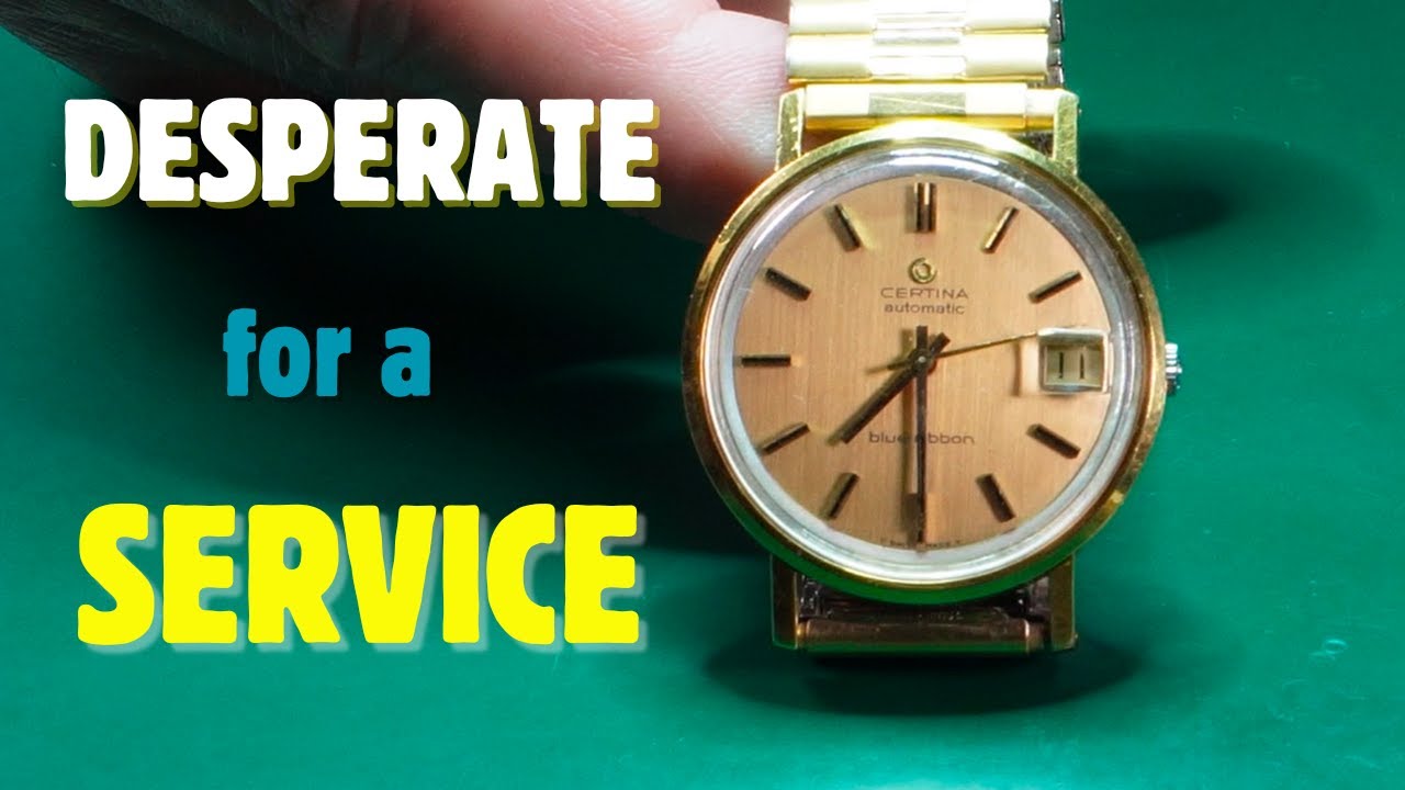 Restoring a Treasured Watch - Certina Cal. 25-651 Blue Ribbon Automatic
