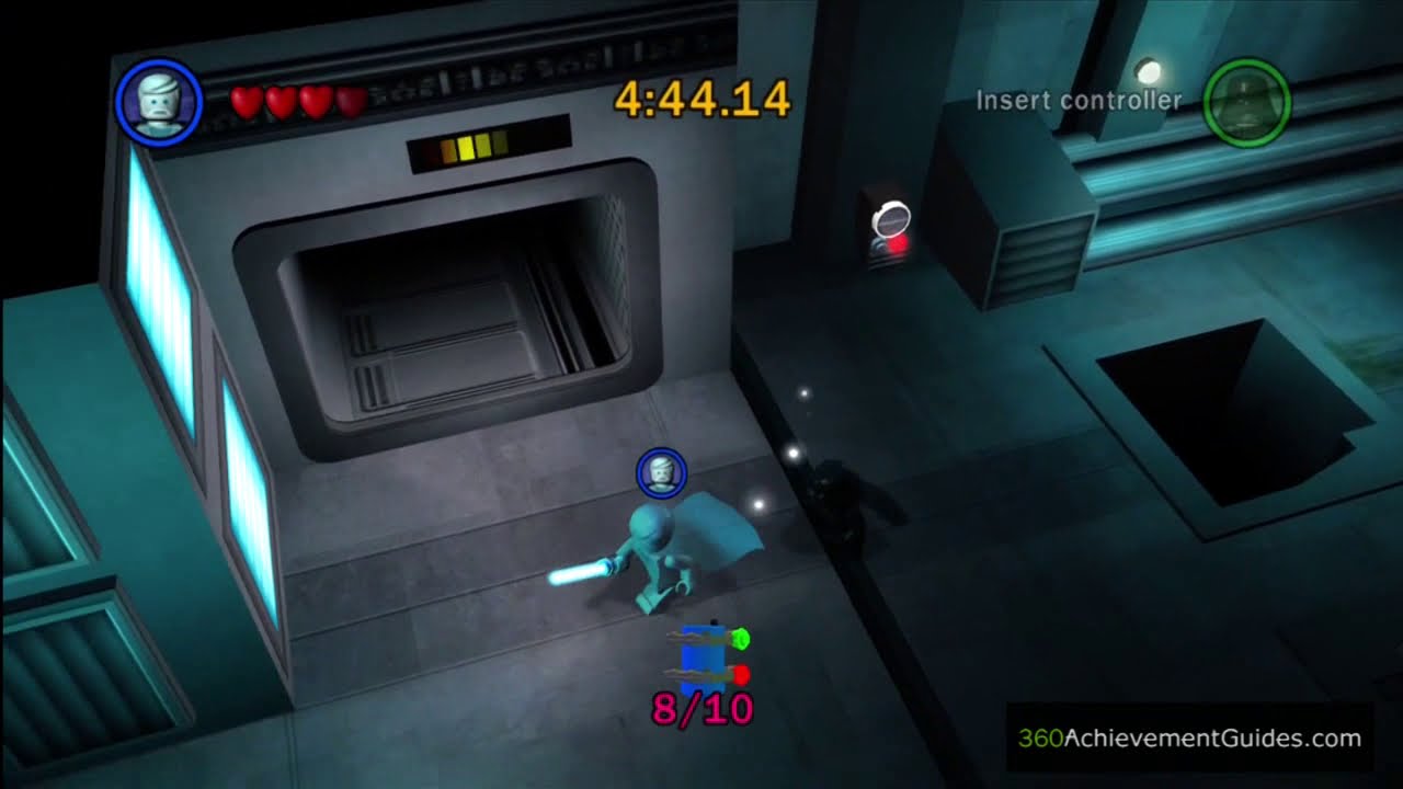 LEGO Star Wars: TCS - Blue Minikit Guide - Episode III: Chancellor In Peril (Challenge Mode)