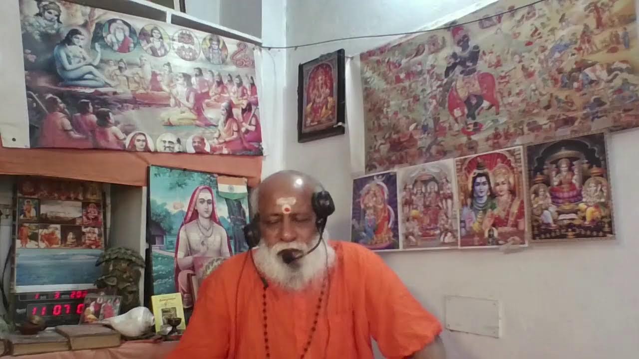 549 HINDI SATSANG ON SRIMATH BHAGAVATH GEETHA SRI ADI SHANKARA BHASHYAM CH2 STHITHA PRAGNA LAKSHANAS