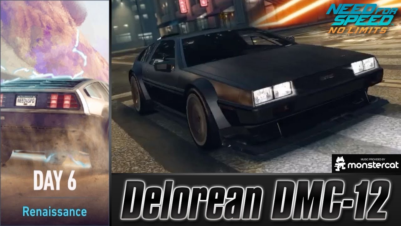Need For Speed No Limits: DeLorean DMC-12 (The Hundreds) | Futures Past (Day 6 - Renaissance)