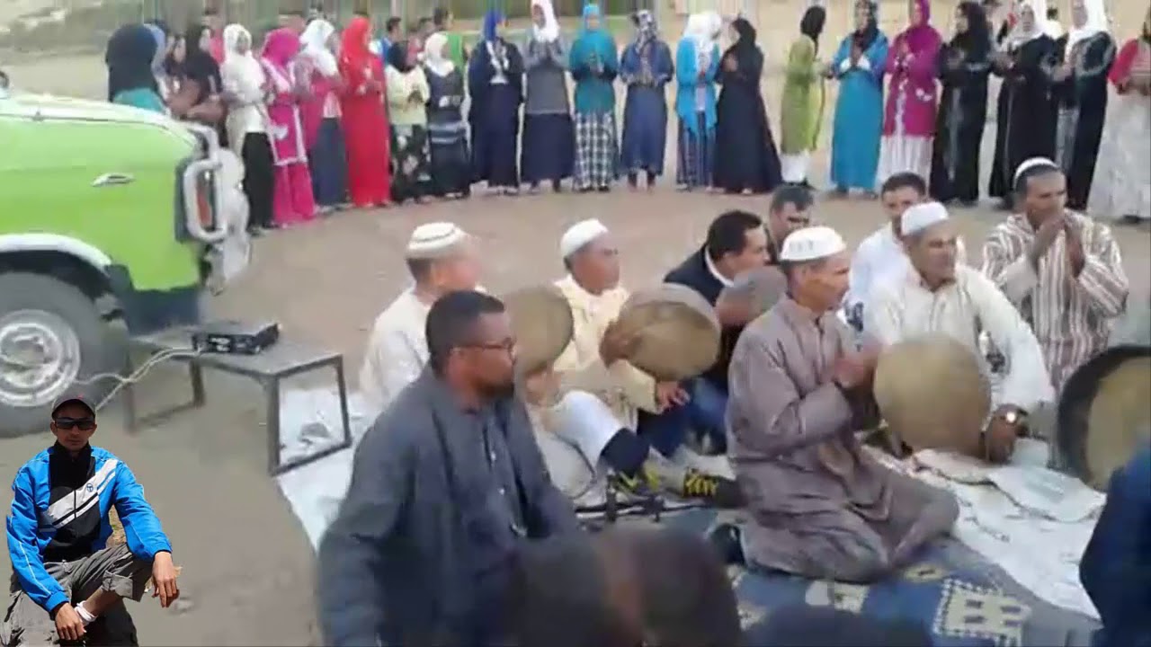 تقاليد امازيغية : احواش ايت مغليف اقليم ورزازات