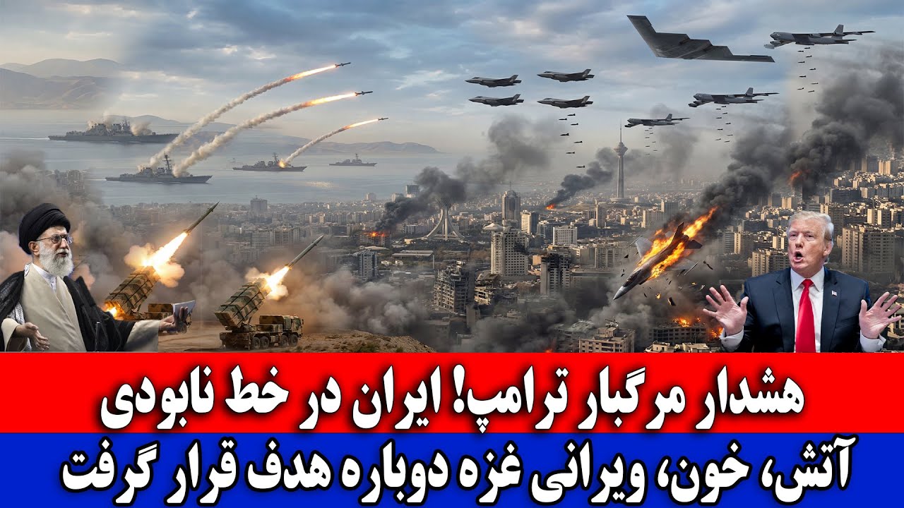 هـشدار، یک سرنوشت تــ.رامپ: نقطه صـفر ایران نزدیک است