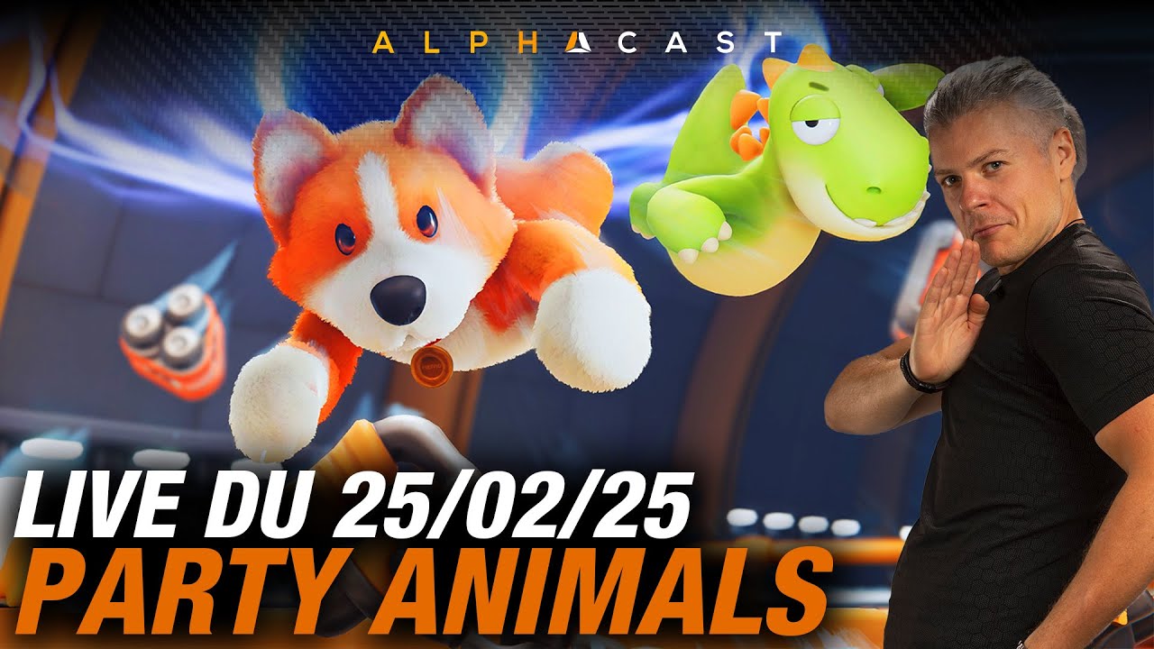 VOD ► SOIR&Eacute;E ZBEUL SUR PARTY ANIMALS ! - Live du 25/02/2025