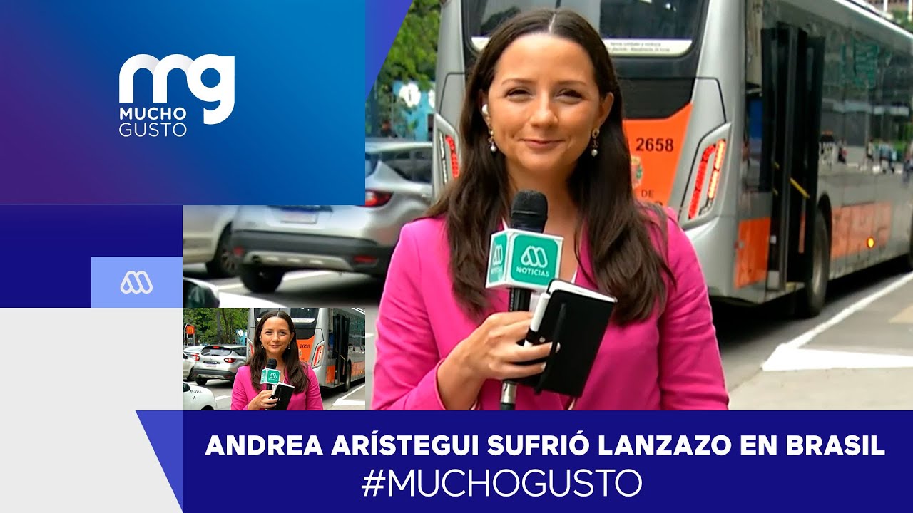 #MuchoGusto /  Andrea Aristegui dio detalles sobre robo que sufri&oacute; en Brasil