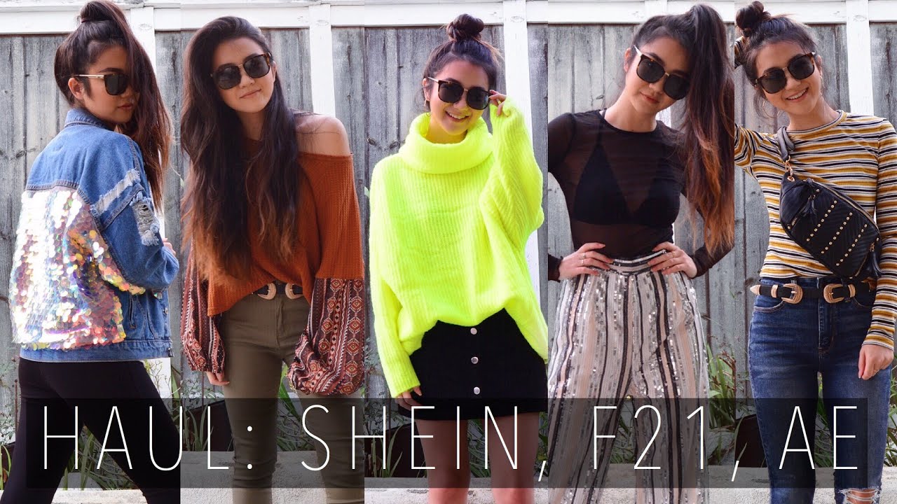 HAUL: SHEIN, FOREVER 21, AMERICAN EAGLE | December 2018