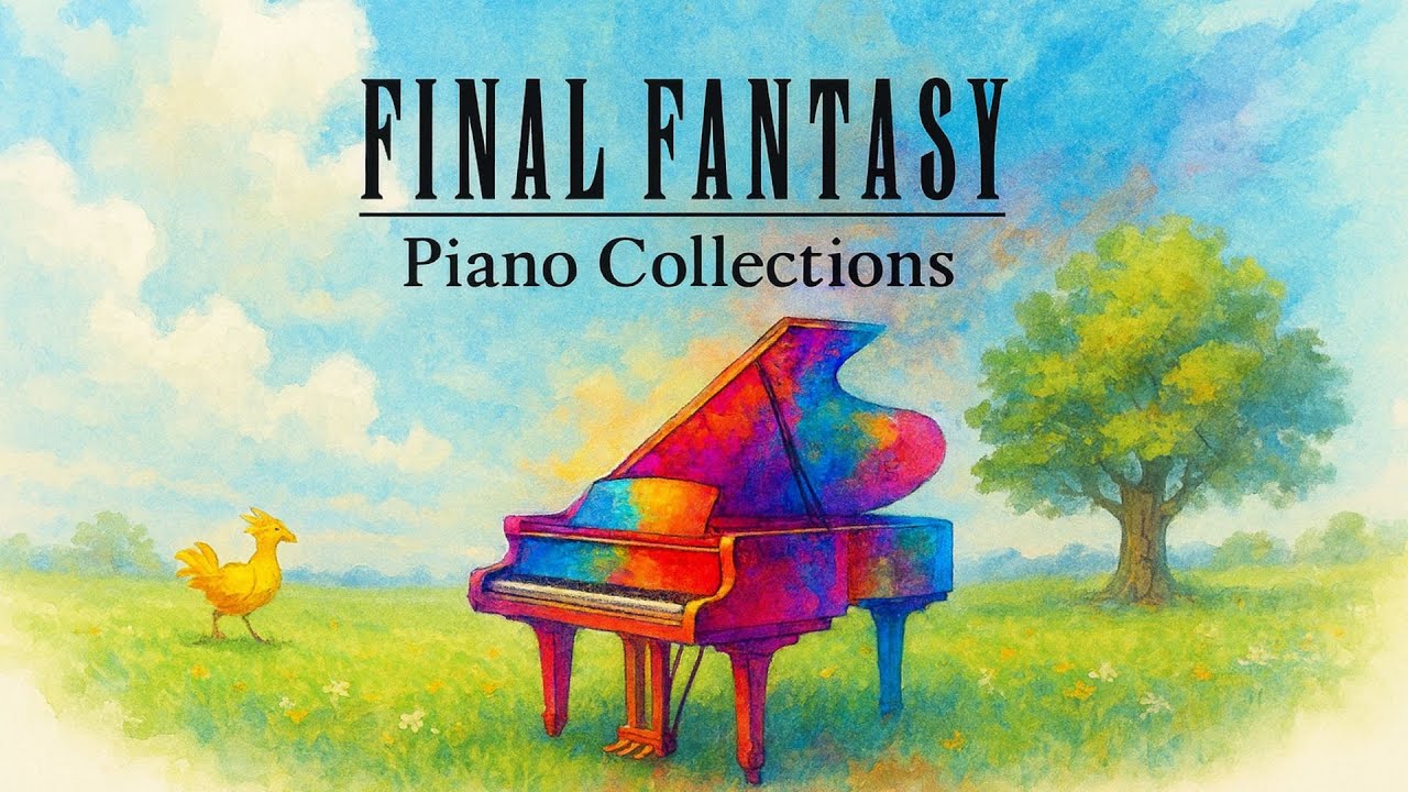 🎹 Peaceful Final Fantasy Piano Music for Studying