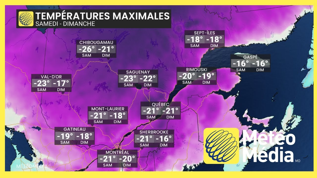 Froid extrême : une première en 45 ans possible à Montréal