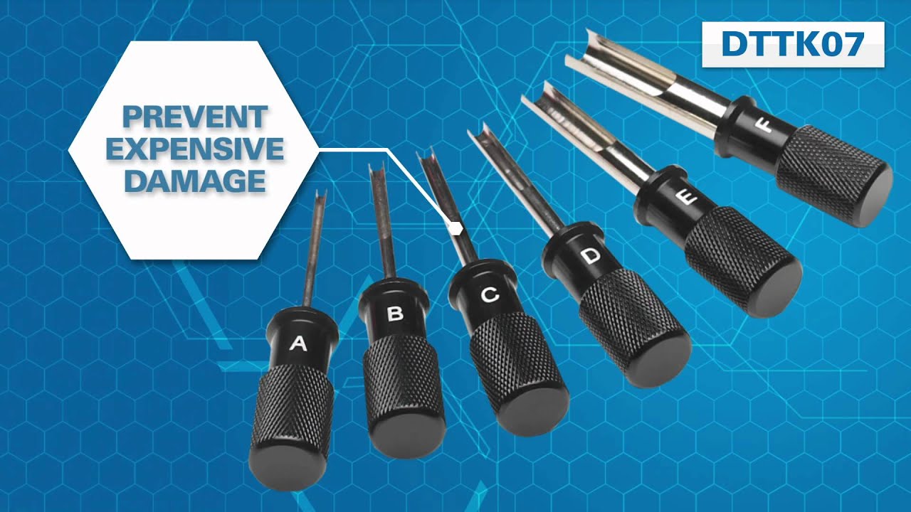 7-Piece Deutsch Terminal Tool Kit - Matco Tools